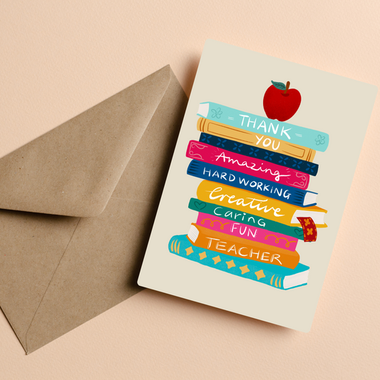 Teacher Thank You Card