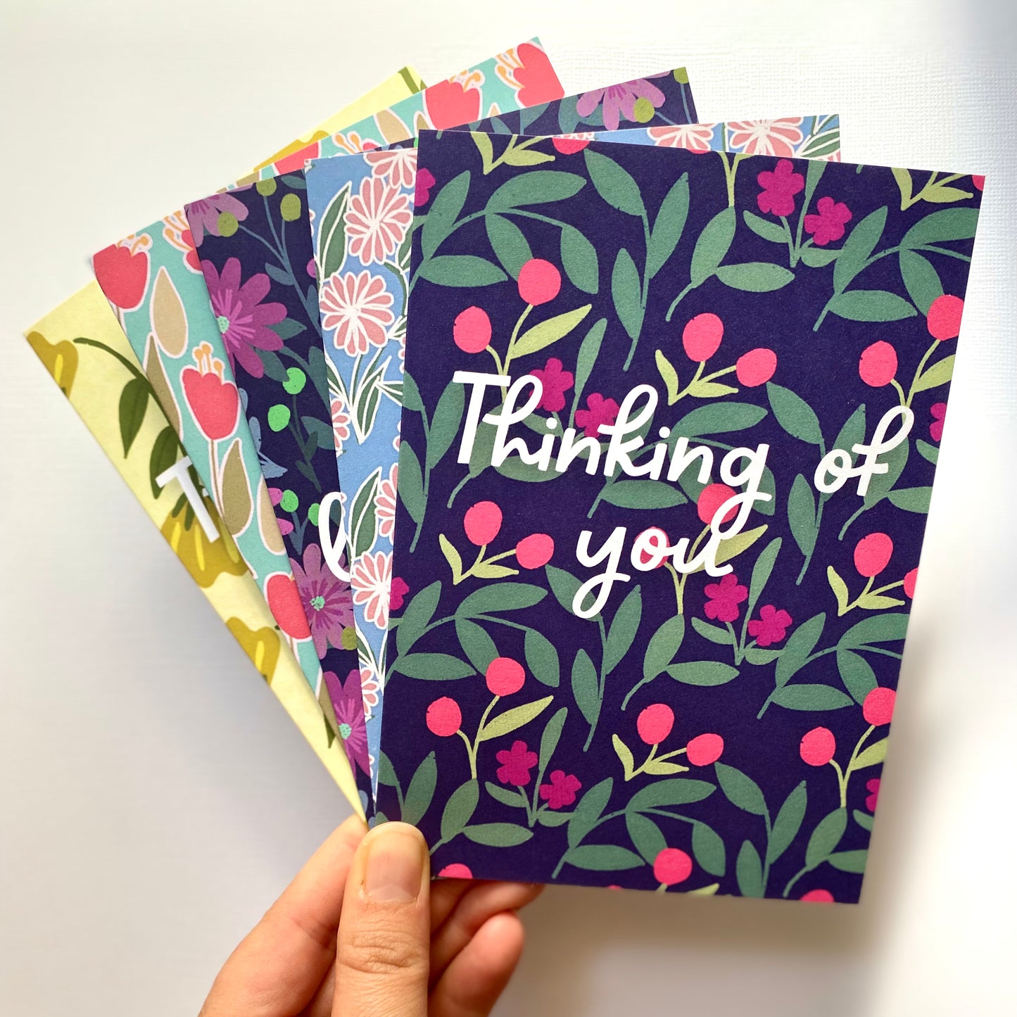 Floral Patterns Card Set