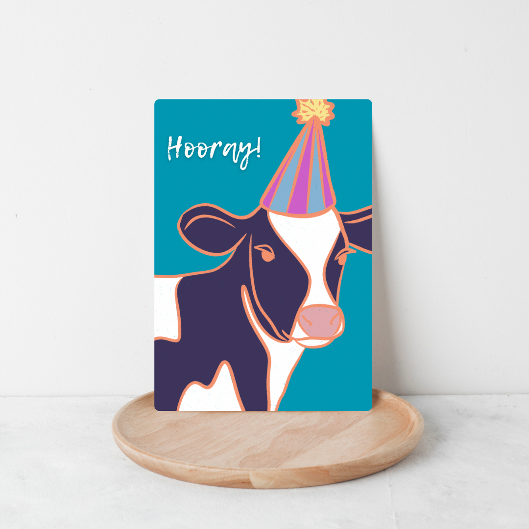 Party Cow Card
