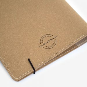 A5 Aus Made Recycled Leather Journal