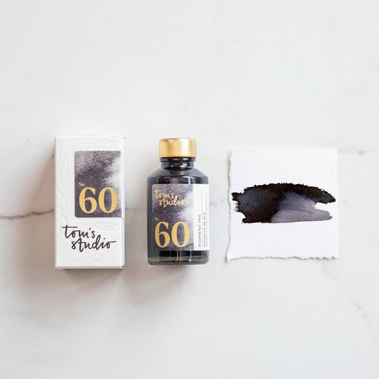 Tom's Studio - Waterproof Fountain Pen Ink - Pigment Black